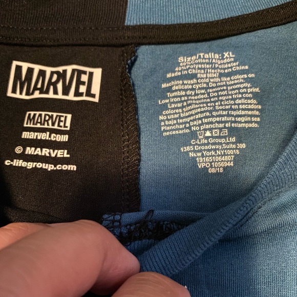 Marvel Deadpool split shirt - Picture 2 of 3